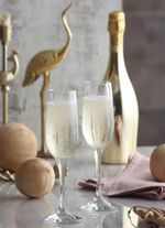 Glass LAV Fame, for champagne, 215 ml, 49x230 mm, pack of 6 pcs