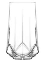 Glass LAV Valeria, for water, 460 ml, 64x140 mm, pack of 6 pcs