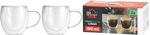 MagicHome Lungo bögre kávéhoz/teához, termó kettős fallal, 190 ml, 2 db-os csomag