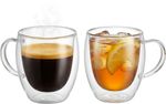 MagicHome Lungo bögre kávéhoz/teához, termó kettős fallal, 190 ml, 2 db-os csomag
