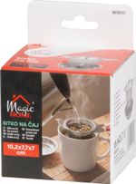 Teaszűrő MagicHome, rozsdamentes acél, 10,3x7,2x6,5 cm