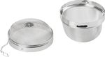 Tea Strainer MagicHome, round, stainless steel, 8.5x10 cm