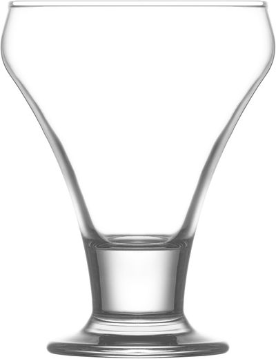 Pohár Frosty, LAV, sklenený, na zmrzlinu, 305 ml, 91x123 mm, bal. 6 ks