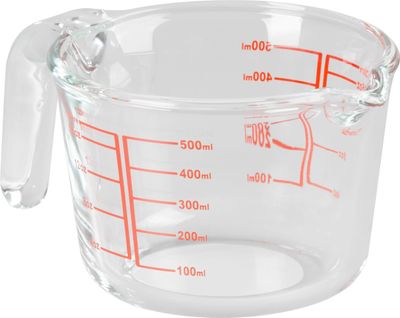 Measuring cup MagicHome, glass, with spout, 500 ml