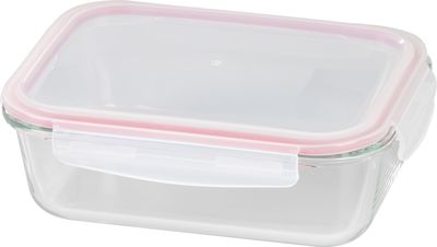 Edény MagicHome, téglalap alakú, 1500 ml, fedővel, Clip