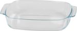 Bowl MagicHome, baking, glass, rectangular, baking dish, 2000 ml