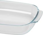 Baking Dish MagicHome, glass, rectangular, roaster, 3900 ml