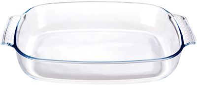 Tál MagicHome, sütő, üveg, téglalap alakú, tepsi, 3900 ml