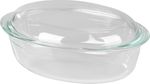Baking Dish MagicHome, glass, oval, roaster, 3000 ml
