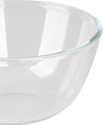 Bowl MagicHome, glass, round, salad, 2.5 l