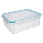 Ételhordó MagicHome Lunchbox E838 3800 ml, téglalap alakú, Clip