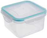 Ételhordó MagicHome Lunchbox Q804 400 ml, négyzet alakú, Clip
