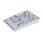 Cutlery Tray Curver® 159605, grey-blue, 6.4x30x42 cm