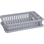 Dish Drainer Curver® 173415, for kitchenware, grey Lux, 42x26.5x8.8 cm