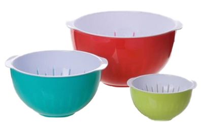 Miska MagicHome, šalátová, 1200/2000/3400 ml, sada 3 ks