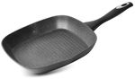 Serpenyő MagicHome Black Line, grill, 28 cm