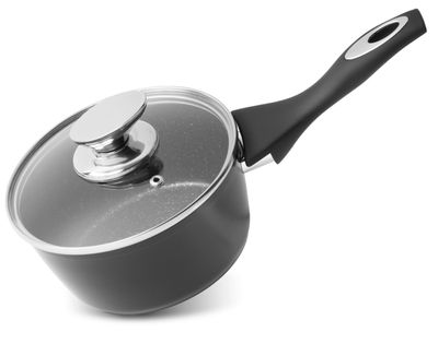 Sauce pan MagicHome Black Line, 16 cm, with cover