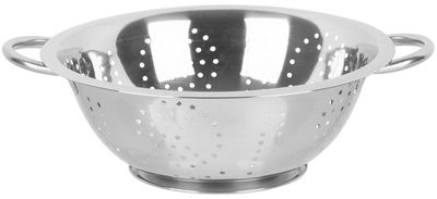 Cedník MagicHome DCB, 28 cm, okrúhle otvory, nerezové cedidlo