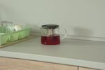 Teapot MagicHome TP003, 1500 ml, glass/PP/stainless steel