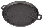 Plate MagicHome, grill, cast iron, round, 340x35 mm