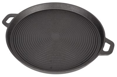 Plate MagicHome, grill, cast iron, round, 340x35 mm