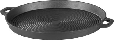 Lap MagicHome Castora line, grill, öntöttvas, kerek, 340x30 mm