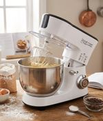 Food Processor MagicHome Lenotre, 1000W, 230V, 3-in-1, white-black