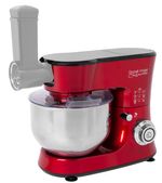 Konyhai robotgép MagicHome, Lenotre, 1000 W, 230 V, 3 az 1-ben, piros-fekete