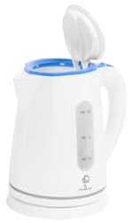 Vízforraló MagicHome Adira, 1850-2200 W, 230 V, 50 Hz, 1800 ml, rejtett fűtőszál, gyorsforraló