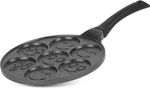 Pan MagicHome, induction, 27 cm, for pancakes and fried eggs, with smileys, for 7 pieces