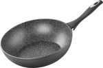 Wok serpenyő MagicHome Black Line, 28 cm