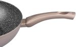 Wok serpenyő MagicHome Coffee Brown Line, 28 cm