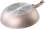 Wok Pan MagicHome Coffee Brown Line, 28 cm