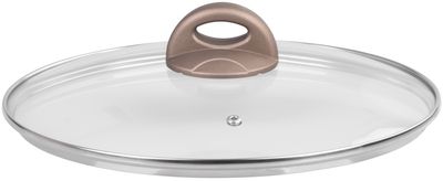 Fedő MagicHome Coffee Brown Line, 24 cm