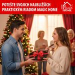 Panvica MagicHome Black Marble Line, 20 cm