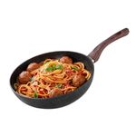 Wok pan MagicHome Black Marble Line, 28 cm