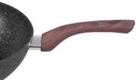 Wok serpenyő MagicHome Black Marble Line, 28 cm