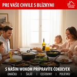 Panvica Wok MagicHome Black Marble Line, 28 cm