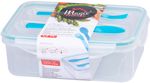 Ételhordó MagicHome, szögletes, villával és kanállal, 1500 ml, 22x15,2x7,6 cm