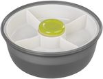 Lunch Box MagicHome, round, with fork/spoon, 1200 ml, 21.1x9.7 cm