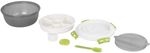 Lunch Box MagicHome, round, with fork/spoon, 1200 ml, 21.1x9.7 cm