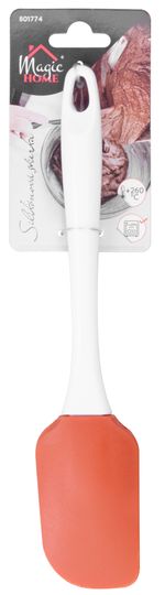 Spatula MagicHome, sütéshez és főzéshez, szilikon, piros, 25x5,2x1,1 cm