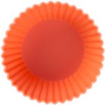 Baking Pan MagicHome, for baking, for cupcakes, silicone, red, set of 6 pcs, 6.5x6.5x3 cm