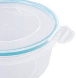 Ételhordó MagicHome Lunchbox szett YH371, 3 db, 700 ml, 145x145x75 mm, kerek, Clip