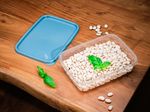Container Set MagicHome Lunchbox YH126, rectangular, 4 pcs, 1000 ml, 215x155x55 mm