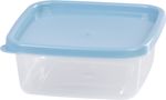 Ételhordó MagicHome Lunchbox szett YH54, 4 db, 600 ml, 143x143x58 mm, négyzet alakú, Clip