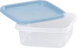 Container Set MagicHome Lunchbox YH54, 4 pcs, 600 ml, 143x143x58 mm, square, Clip