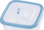 Tárolóedény MagicHome MB53, Nyitható fedél, élelmiszerhez, 850 ml, 127x139x80 mm