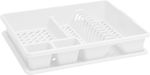 Drip tray Curver®, 38x45x8,8 cm, white, for dishes