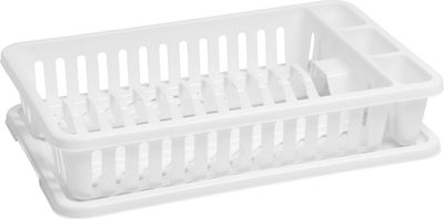Drip tray Curver®, 42x26,5x8,8 cm, white. for dishes